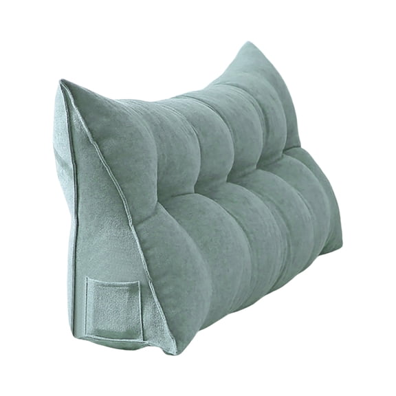 Daolelai Bedrest Pillow (80X50Cm), All-Season Korean Velvet Fabric