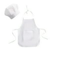 thumbnail image 1 of Daolelai Children's Photography Clothing Little Chef Clothes Apron Baby Photo White Suit Baby Chef Clothing, 1 of 9