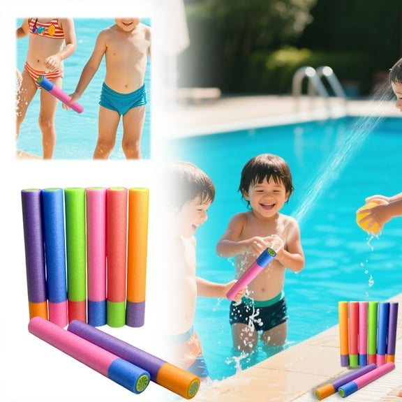 Daolelai Colorful Foam Water Spray Tube Toy