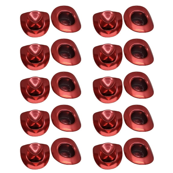 Daolelai Cowboy Hat Party Bottle Cap 10Pcs