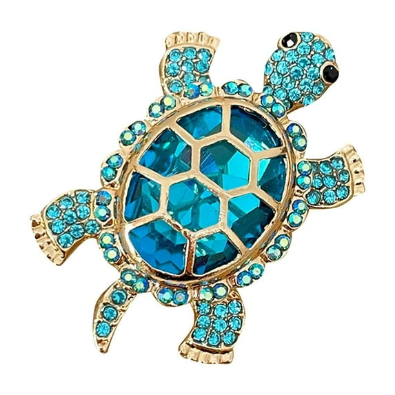 Daolelai Diamond Turtle Brooch