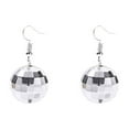 thumbnail image 1 of Daolelai Disco Ball Earrings, 1 of 5