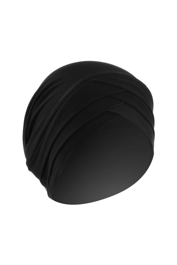 Elastic Fabric Forehead Three Cross Hat Turban Hat Bottoming Hat