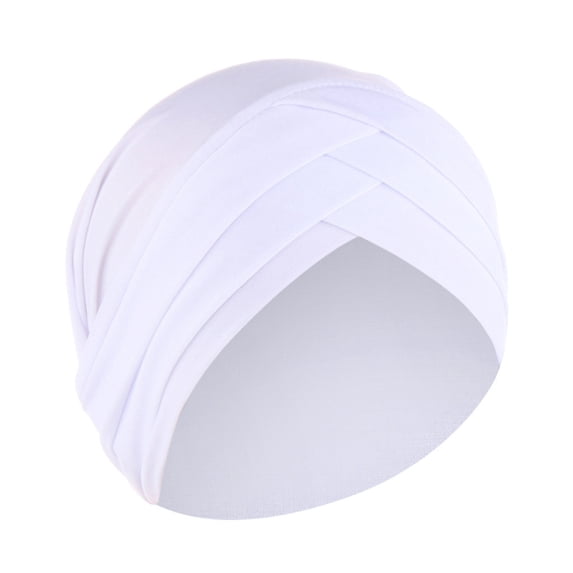 Daolelai Elastic Fabric Forehead Three Cross Hat Turban Hat Bottoming Hat