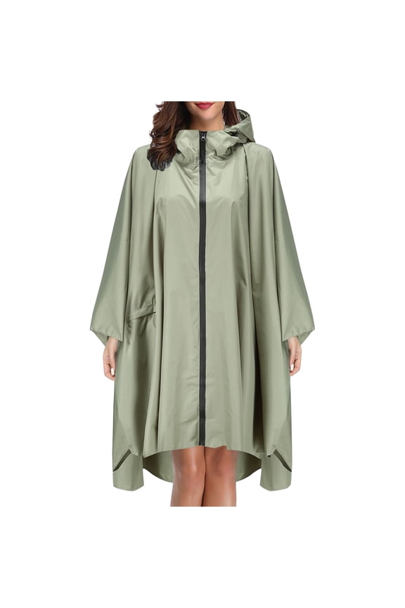 Fashion Japanese Korean Style Windproof Travel Backpack Electric Car Bicycle Bicycle Hiking Windbreaker Raincoat Raincoat