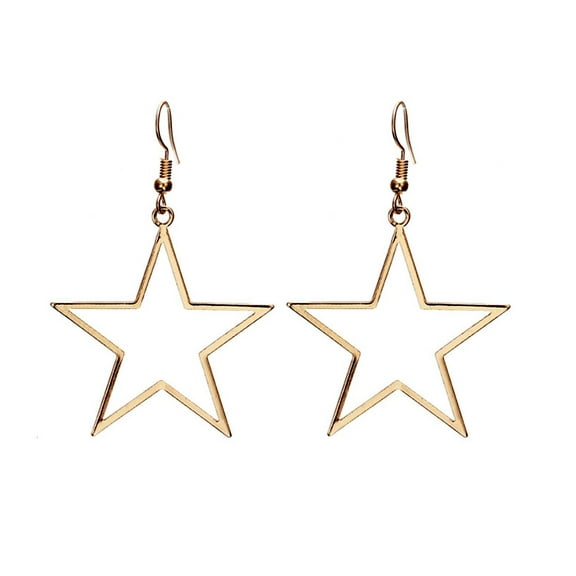 Daolelai Gold Star Earrings