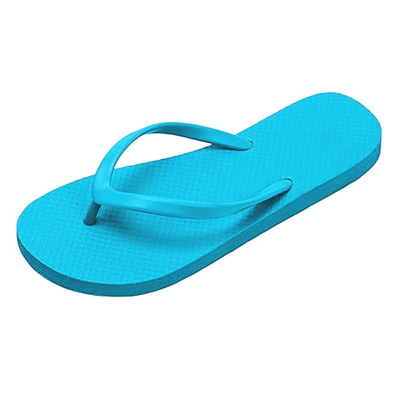 Daolelai Ladies Slippers New Colorful Flip Flops Bathing Non- Portable Beach Sandals
