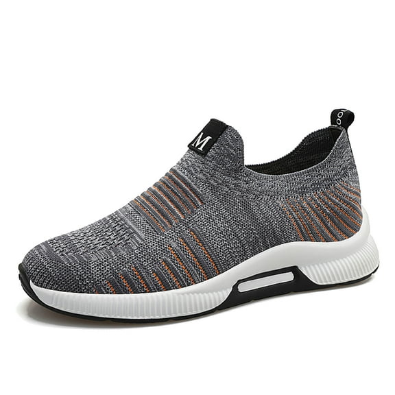 Daolelai Men's 4Cm Height Increase Sneakers New Men's 4Cm Height Increase Men's Shoes Sports Casual Slip-On Mesh Shoes