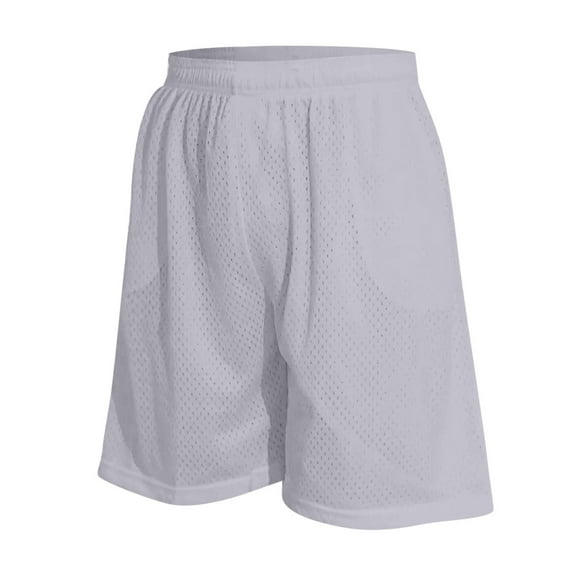 Daolelai Men's Basketball Sports Solid Mesh Breathable Shorts