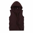 thumbnail image 1 of Daolelai Men's Hooded Vest Top, 1 of 2
