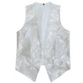 thumbnail image 1 of Daolelai Men's Sequined Suit Vest, 1 of 6