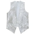 thumbnail image 1 of Daolelai Men's Sequined Suit Vest, 1 of 6