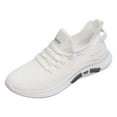 thumbnail image 1 of Daolelai Men's Shoes Summer New Breathable Mesh Shoes Dad Shoes Men's Sports Leisure Non- Deodorant Flying Woven White Shoes, 1 of 9