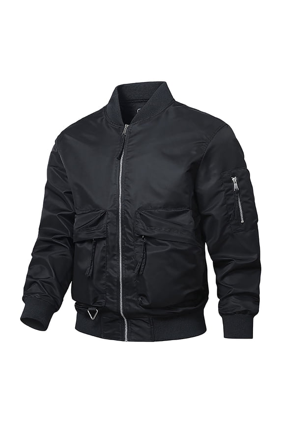 Men's Work Jacket Autumn and Winter Tough Coat Pilot Jacket Men's Flight Jacket