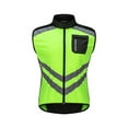 thumbnail image 1 of Daolelai Mountain Bike Cycling Windbreaker Jacket Vest Reflective Water-Repellent Skin Short Sleeve Top Lightweight, 1 of 9
