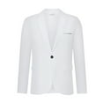 thumbnail image 1 of Daolelai Plus Size Men's Business Casual Suits Slim Fit Blazer, 1 of 3