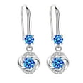 thumbnail image 1 of Daolelai Rhinestone Earrings, 1 of 8