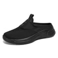 thumbnail image 1 of Daolelai Summer Mesh Half-Slippers Men's Breathable Sandals -On Closed-Toe Slippers, 1 of 9