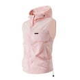 thumbnail image 1 of Daolelai Summer New Men's Hooded Sleeveless Vest Vest Sun Protection Clothing, 1 of 4