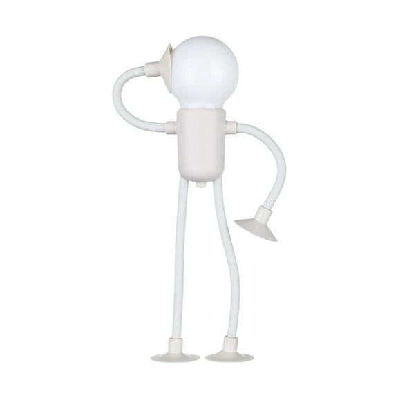 Daolelai Variety of Small People Suction Cup LED Light Bulb Lamp Fun Ornaments