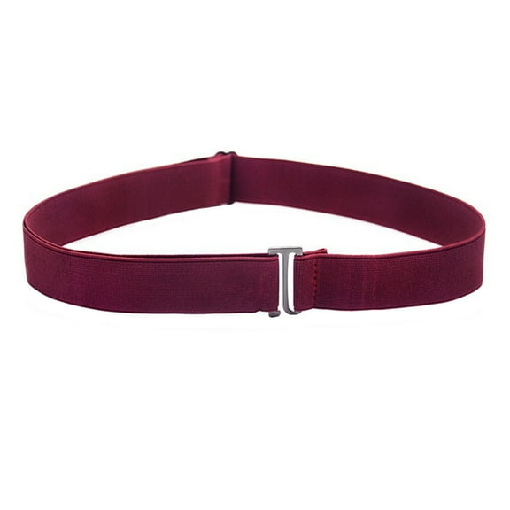 Daolelai Women's Adjustable Slim Elastic Invisible Belt Simple Lazy Belt Elastic Belt Seamless Jeans Belt