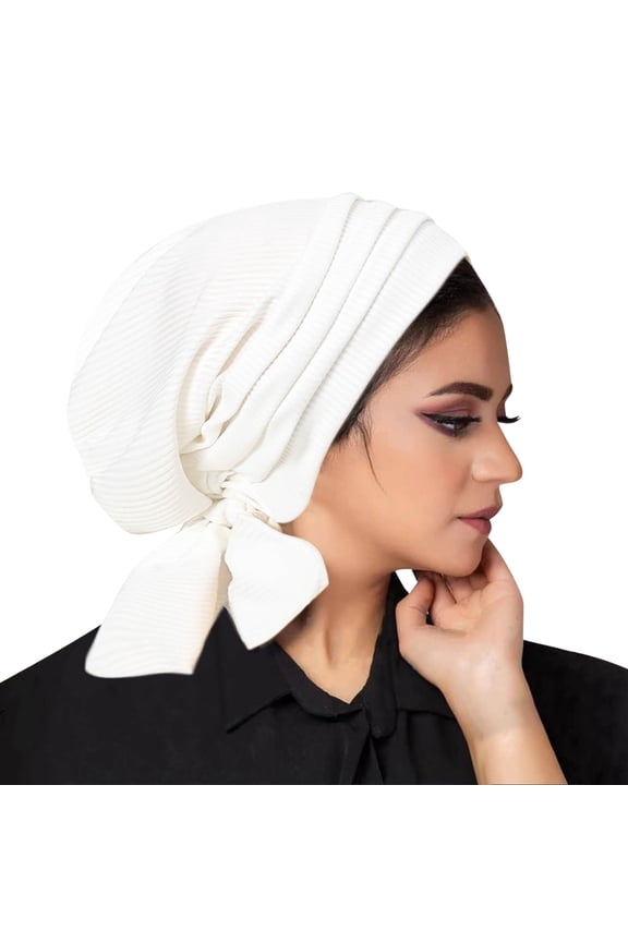 Women's Middle Eastern Head Cover Fashion Elastic Headscarf Malay Indonesian Headscarf