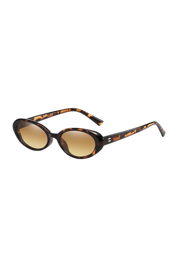 Women's Polarized Oval Retro Sunglasses Classic Sunglasses Shades Fashion Sunshade Sunglasses