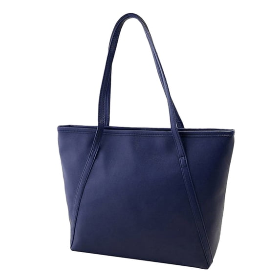 Daolelai Women's Simple Solid Color Shoulder Bag Handbag Large Capacity Bag