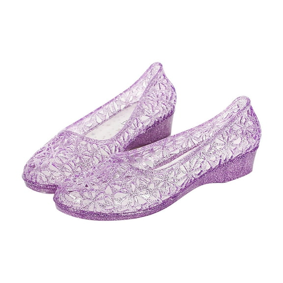 Daolelai Women's Wedge Jelly Sandals