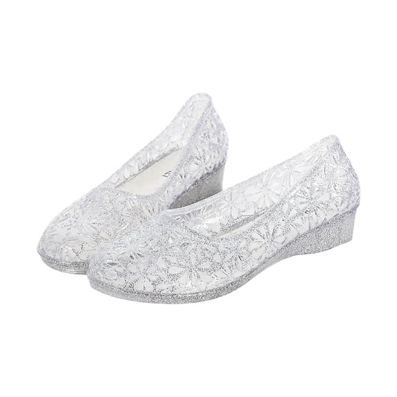 Daolelai Women's Wedge Jelly Sandals