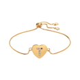 Daopwlkom Necklaces Set for Women Fashion Jewelry Heart Charm Bracelet