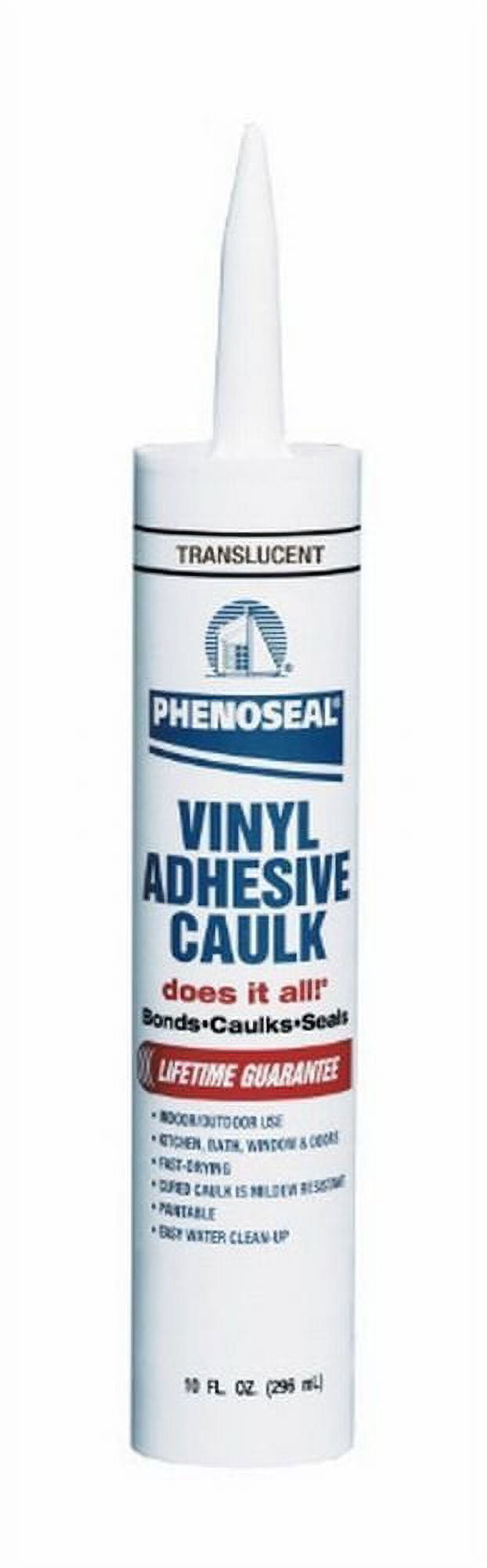 Dap 00006 6 Pack Translucent Phenoseal Does It All Vinyl Adhesive Caulk