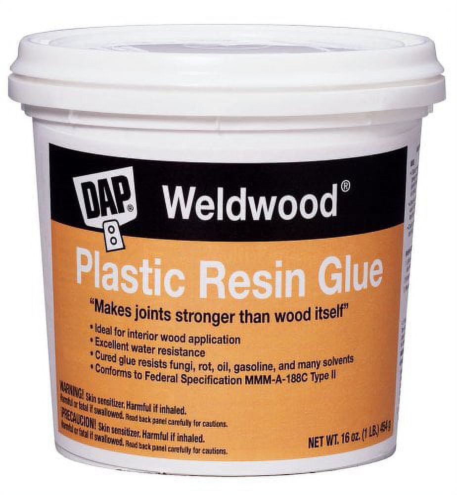 Dap 00203 Weldwood Plastic Resin Glue, 1-Pound