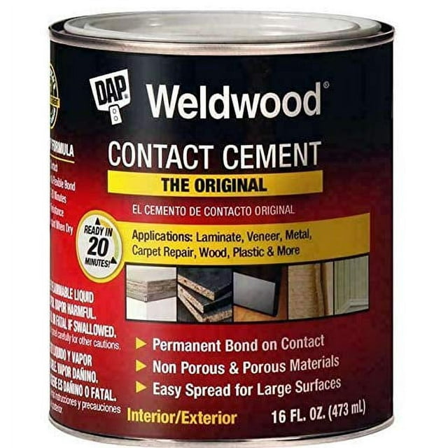 Dap 00271 Weldwood Original Contact Cement, 1Pint