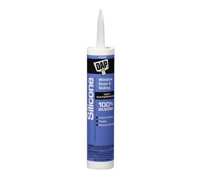 Dap 08641 10.1 Ounce Clear Silicone Sealant