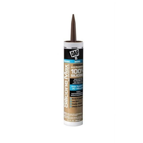 Brown Silicone Caulk