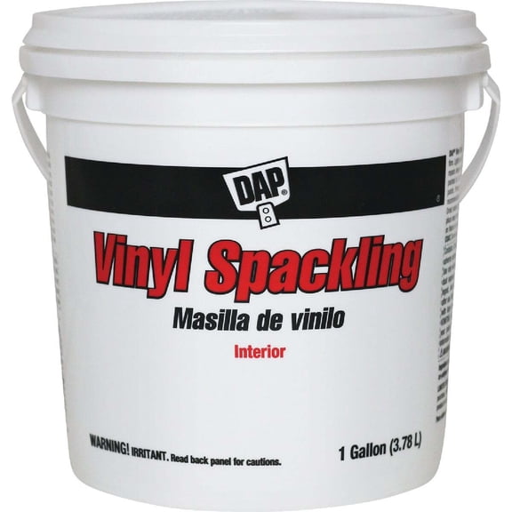 Dap 12133 1 Gallon White All Purpose Vinyl Spackle Interior/Exterior