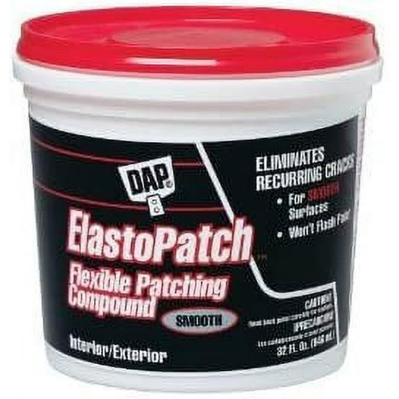 Dap 12278 1 Quart White Elastomeric Patch & Caulking Compound