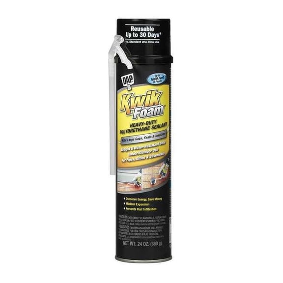 Dap 18232 23.5 Oz Kwik Foam Polyurethane Sealant