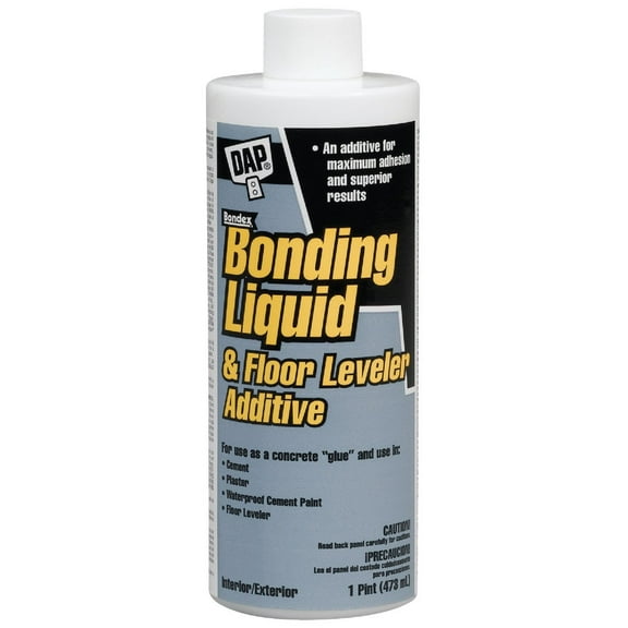 Dap 1 Pt. Bonding Liquid & Floor Leveler Additive, White 7079835082