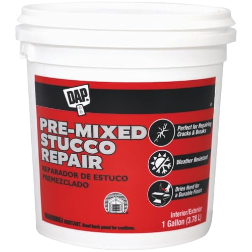 Dap 60817 Phenopatch Ready-to-use Custom Pre-mixed Stucco Patch, 1 Gallon
