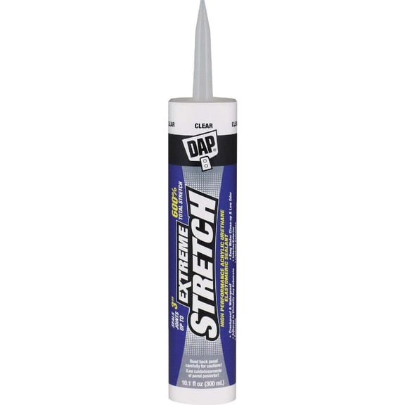 Dap Extreme Stretch 10.1 Oz. Clear Acrylic Urethane Premium Elastomeric Sealant
