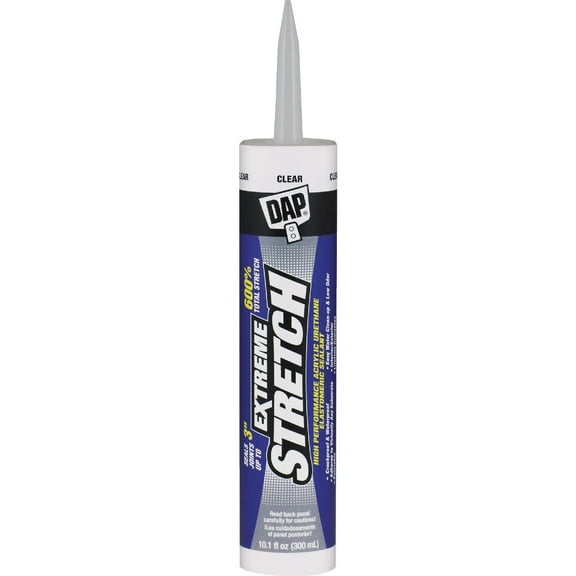 Dap Extreme Stretch 10.1 Oz. Clear Acrylic Urethane Premium Elastomeric Sealant