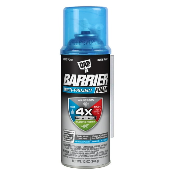 Dap 7565012530 Barrier Foam, Multi-Project, 12-oz. - Quantity 1