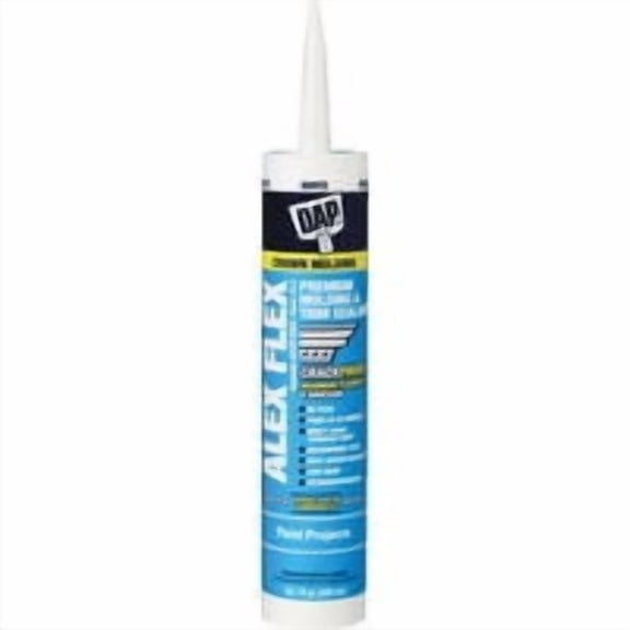 Dap Alex Flex Premium Molding & Trim Acrylic Latex Siliconized Sealant - Pack of 3