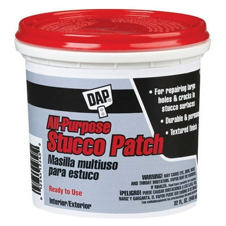 Dap All Purpose Stucco Patch, 32oz, White