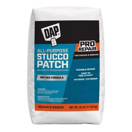 Dap All-Purpose Stucco Patch - White — Residential Use, Standard Application