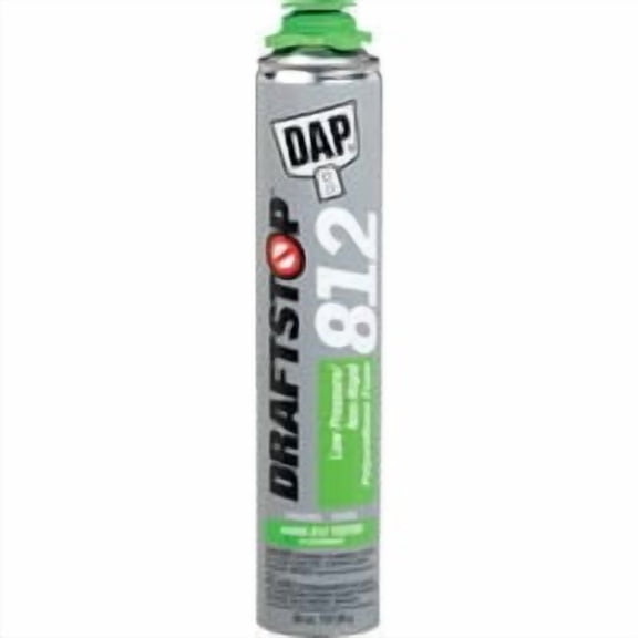 Dap DraftStop 812 Low Pressure/Non-Rigid Polyurethane Foam Sealant - Pack of 6 Bulk Case Pack