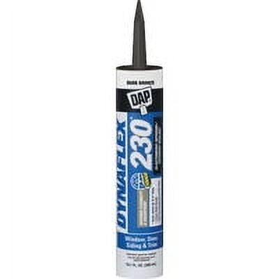 Dap Dynaflex 230 100% Waterproof Window, Door, Siding & Trim Sealant - Pack of 36 Everyday Supply Pack
