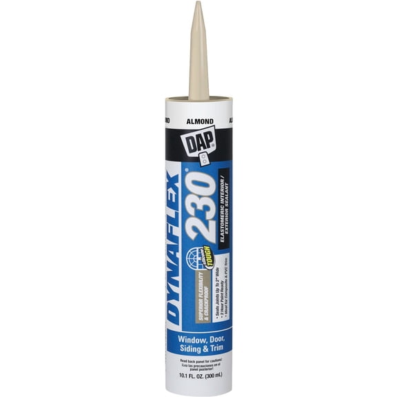 Dap Dynaflex 230 100% Waterproof Window, Door, Siding & Trim Sealant - Single Pack